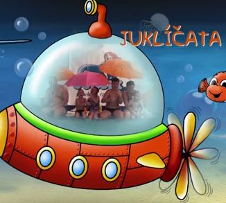natáčení pod vodou v Juklíku
