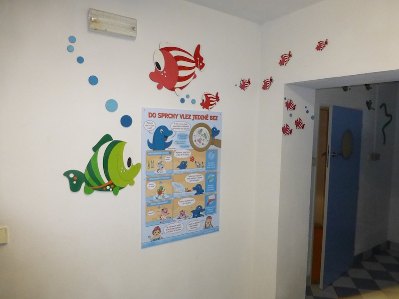 sprchování je nutné